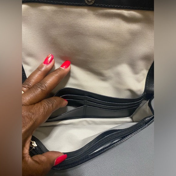 Large Coach Patent Leather Wristlet - Picture 6 of 6